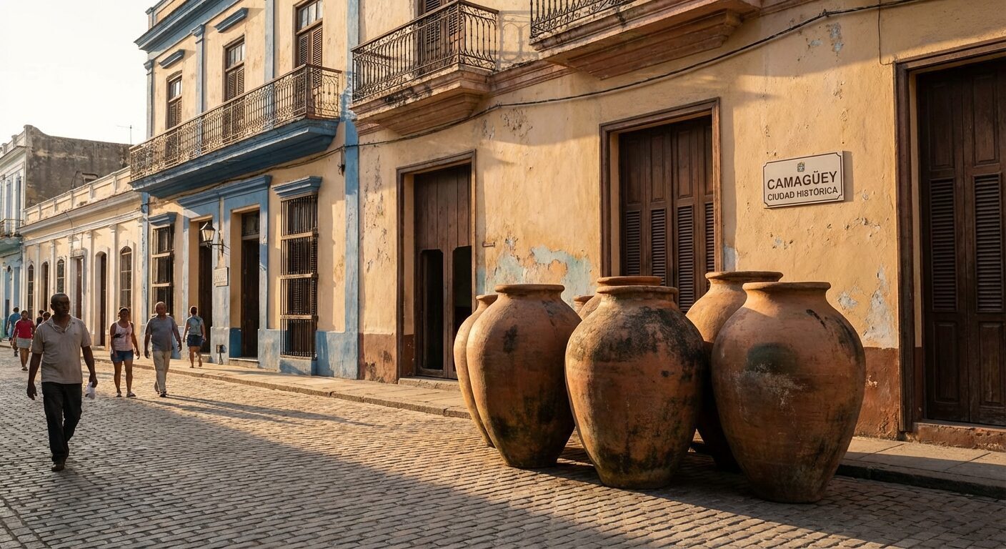Tinajones - die traditionellen Tonkrüge von Camagüey