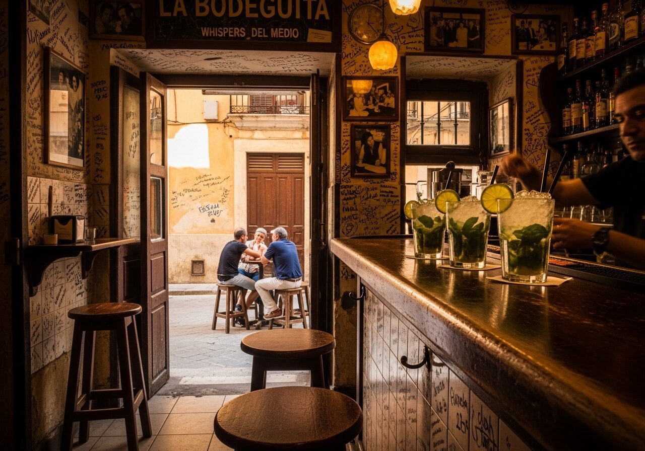 La Bodeguita del Medio Bar in Havanna