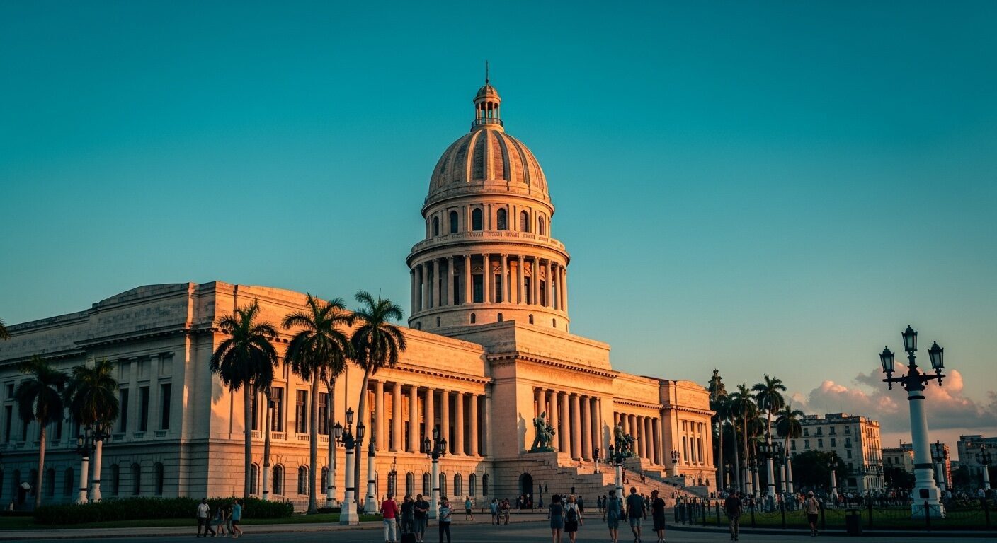 El Capitolio in Havanna mit seiner monumentalen Kuppel