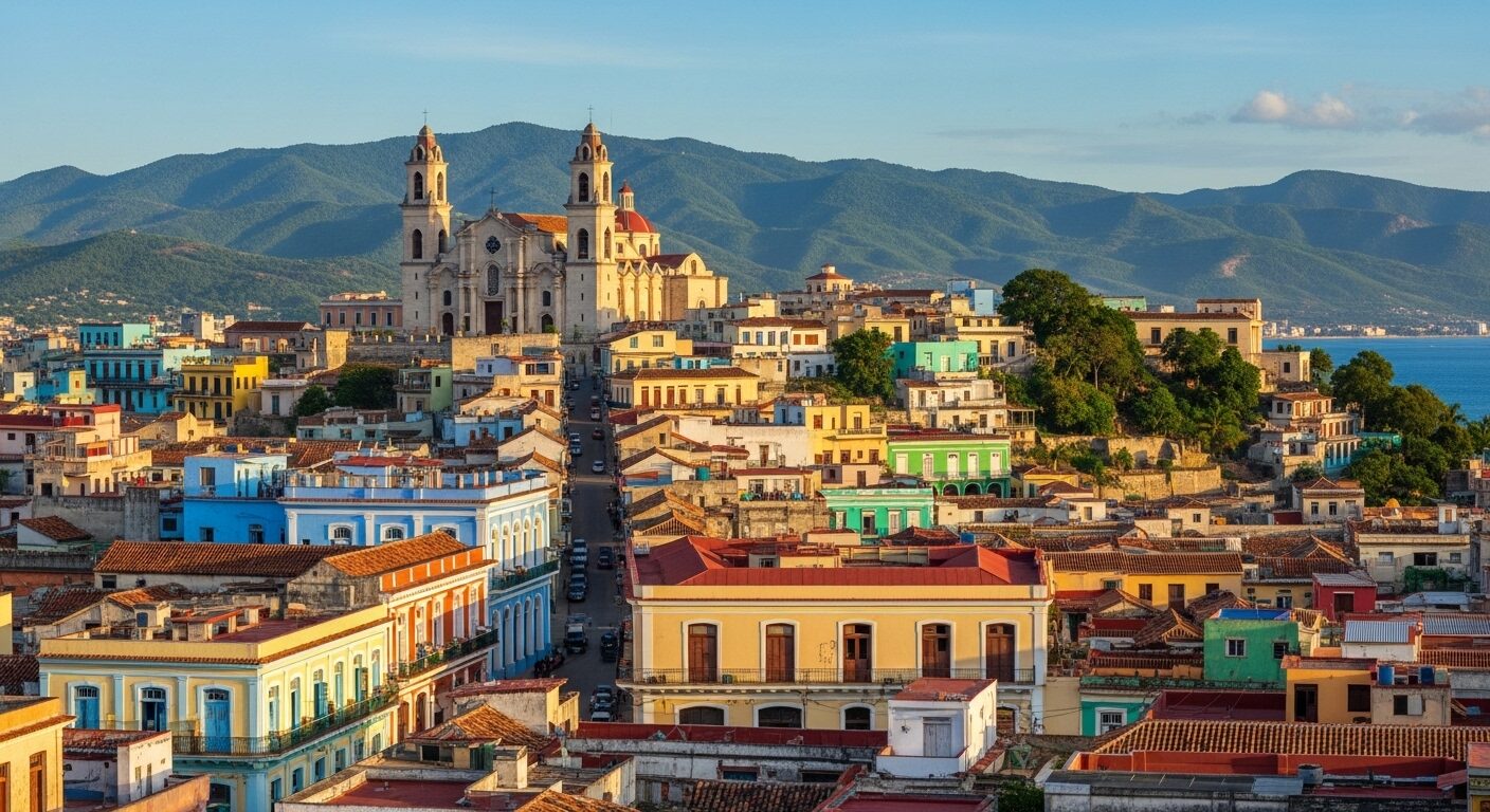 Die Stadt Santiago de Cuba