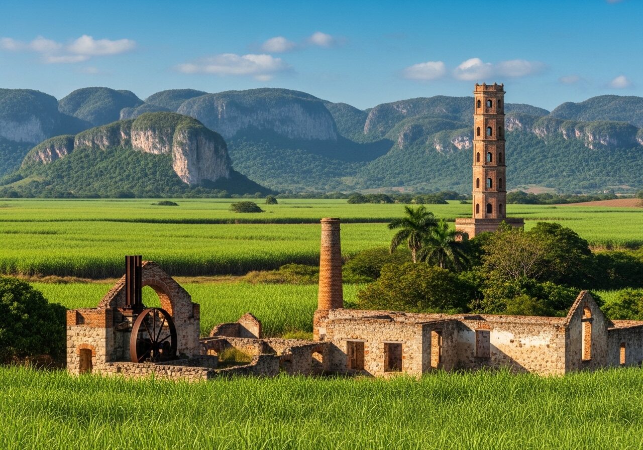 Torre de Iznaga Aussichtsturm im Valle de los Ingenios